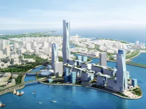The total area of Riyadh City is approximately 8,000 hectares, equivalent to 45 percent of Abu Dhabi's total residential land area. (AFP)