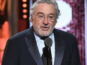 Robert De Niro launched an expletive-filled rant against Donald Trump (Source: denirobooty / Instagram) 