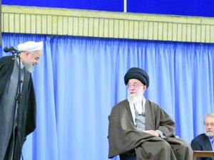 روحاني لم يذكر بالاسم منافسه الذي يحظى بدعم التيار المحافظ المتشدد، إبراهيم رئيسي