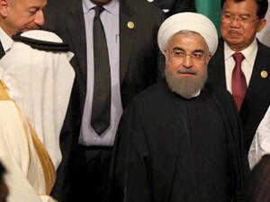 روحاني وسلمان وجها لوجه لاول مرة بعد الخلافات السياسية 