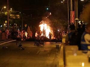 تحول احتجاج ضد الحكومة في رومانيا لأعمال عنف
