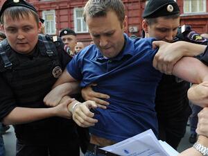 نافالني أودع السجن بتهمة "تنظيم احتجاج غير قانوني"