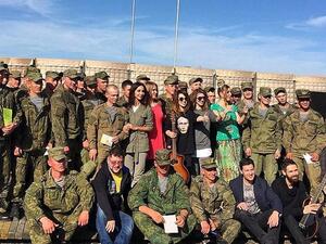 نقلت قناة روسية تابعة للجيش الروسي فعاليات الحفل