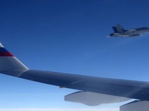 مقاتلات سويسرية تطارد طائرة فلاديمير بوتن الرئاسية