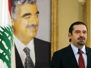 رئيس الحكومة السابق وزعيم تيار المستقبل في لبنان سعد الحريري 