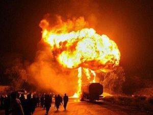 انفجار صهريج نفط بجنوب السودان 