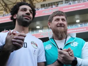 رمضان قاديروف ومحمد صلاح