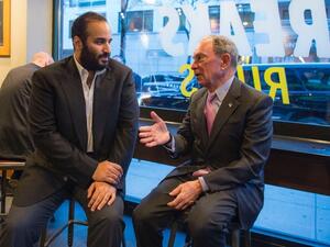 هذه الصورة تأتي في اليوم الثامن من زيارة ابن سلمان للولايات المتحدة 