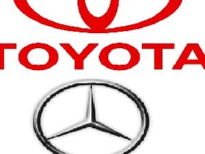 شعار تويوتا ومرسيدس
