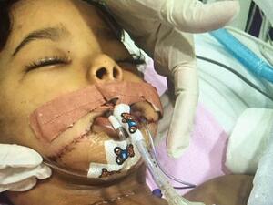 خادمة اثيوبية تغدر بطفل كفيلها