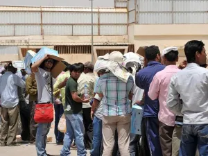 According to officials, the presence of illegal workers in the country is a security, economic, social and health risk for Saudi Arabia. (AFP/ File)