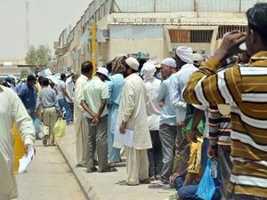 The number of foreign workers in the Kingdom is expected to decline from 12.2 million - or 37 percent of the country’s population - to 32.6 percent by the middle of 2017. (AFP/ File)