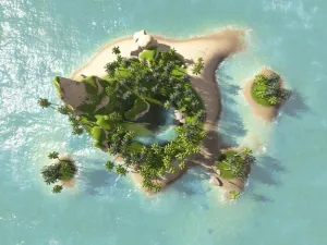 Saudi has reportedly announced plans to dig a 200 meters wide, 60 km in length maritime canal along its border with Qatar turning it into an island. (Shutterstock)