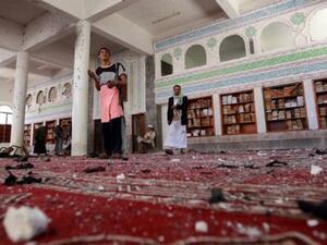 The two sons are suspects in the bombing of the Special emergency Forces Mosque in Asir in August 2015 (AFP/File)