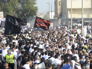 تشييع احد ضحايا تفجير القديح في القطيف
