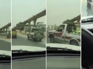 مراقب امانة يصعق مواطن