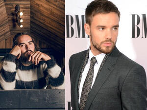 Liam Payne feels inspired Russell Brand (Source: liampayne , trewrussellbrand / Instagram )  Liam Payne feels inspired Russell Brand (Source: liampayne , trewrussellbrand / Instagram )