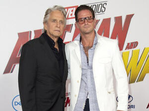 they enjoyed a father-son lunch in Beverly Hills (Source: VALERIE MACON / AFP ) 