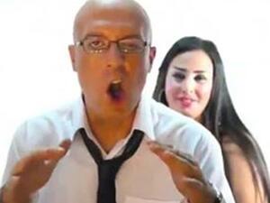 رضا الفولي في لقطة من الفيديو