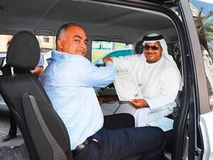 The new service is aimed at helping customers save time by providing them with a fully-equipped van with internet services, laptops, and technology, with the service available 24/7. (Courtesy of Sharjah Chamber)

