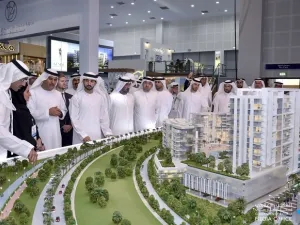 Sheikh Hamdan bin Mohammed, Crown Prince of Dubai, at the opening of Cityscape Global 2017. (Courtesy of Dubai Media Office)