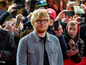 Ed Sheeran hasn't smoked for a whole year  (Source: Cineberg / Shutterstock) 
