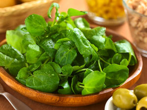 يعتقد أن الجرجير مساعد مهم جدا لتنحيف الجسم (shutterstock.com)
