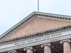 Byretten, court of law and the Tympanum in Copenhagen (Shutterstock)