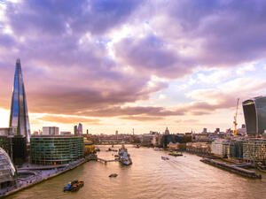 Panoramic view of London skyline (Shutterstock)