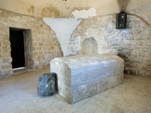Palestinians believe that Joseph's Tomb is the funerary monument to Sheikh Yousif Dweikat, a local religious figure (Shutterstock/File)