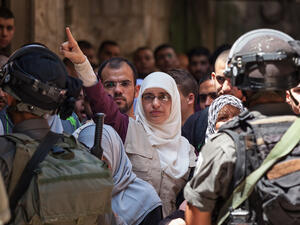 Palestinian protest (Shutterstock/File Photo)