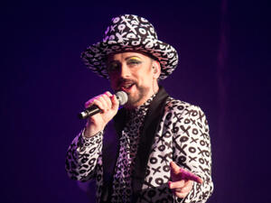 George reinvented himself as a house DJ (Source: Deborah Keen / Shutterstock )  George reinvented himself as a house DJ (Source: Deborah Keen / Shutterstock )