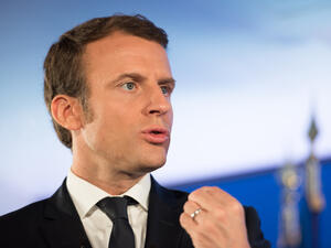 Macron said it was necessary "to increase international pressure on Iran" but not "break off dialogue" (Shutterstock/File)