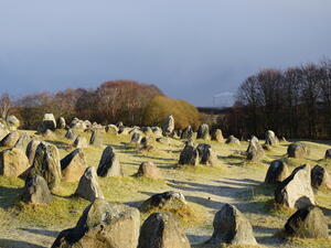 A viking burial site in Denmark (Shutterstock/File)