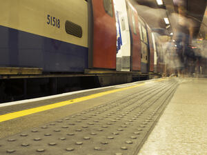 The bomb had been hidden in a large white bucket at Parsons Green station (Shutterstock/File Photo)