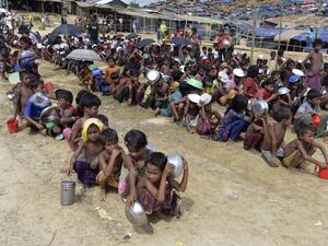 On Friday a U.N. human rights spokesman said Muslim refugees wanted to see a peacekeeping force protecting them (Shutterstock/File)