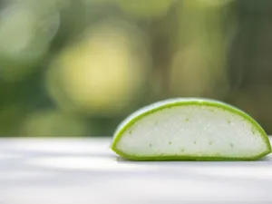يُستخدم الهلام الداخلي لنبتة الألوفيرا، كعلاج لجميع المشاكل الجلدية (shutterstock.com)