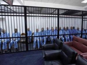 جلسة للنطق بالحكم بحق مقربين من القذافي ونجله سيف الاسلام في 28 تموز
