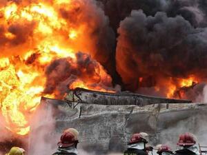 السلطات تحقق في سبب الانفجار الذي وقع بمدينة تشانغ جياكو