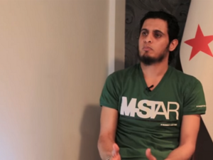 عبد الباسط ساروت أقام في تركيا بشكل مؤقت بعد خروجه من حمص