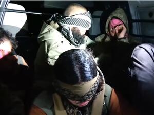 لحظة الإفراج عنهم في صفقة التبادل