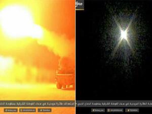 تم استهداف منظومة الدفاع الجوي الأوسا للطائرة المروحية في سماء الغوطة الشرقية 