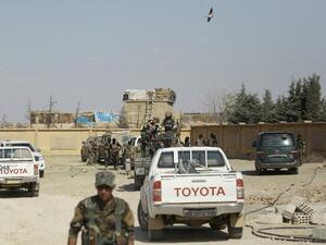 تلقت قوات سوريا الديمقراطية دعما كبيرا من طيران التحالف الدولي - أرشيف