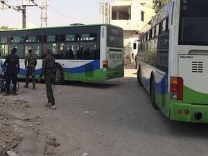 بدء عملية تهجير الدفعة الثانية من أهالي حي برزة الدمشقي