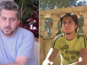 صورة للشاعر محمد بشير العاني ونجله إياس كما نقلها ناشطون - أرشيف