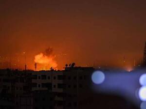 انفجارات قوية بغرفة عمليات إيرانية جنوبي دمشق
