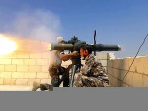 صاروخ "تاو" يبيد مجموعة كاملة من قوات الأسد في حماة 