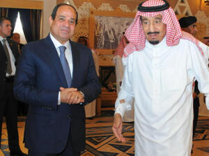 السيسي قام بزيارة خاطفة الى السعودية 