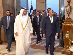 السيسي وبن زايد 