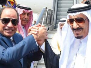President Abdel Fattah al-Sisi met on Saudi King Salman bin Abdulaziz Al Saud. (AFP/ File)